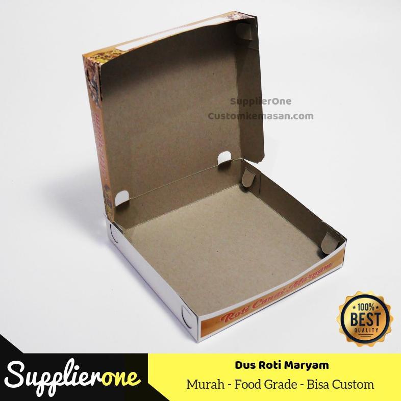 Bisa Cod Dus Box Kemasan Roti Maryam, Kotak Roti Canai Maryam, Kemasan Roti ||