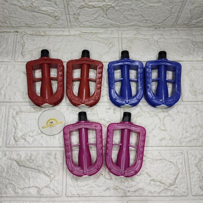 Promo Pedal As Besar Sepeda Anak 12 16 18 Michel 9/16 Pvc Untuk Crank Gir Tengah As Bb Kotak Dan As 