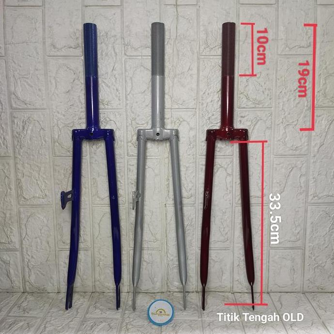 Promo Fork Garpu Sepeda 24 Mini Ctb City Bike Steertube Drat Ulir Standard 25.4Mm Cod