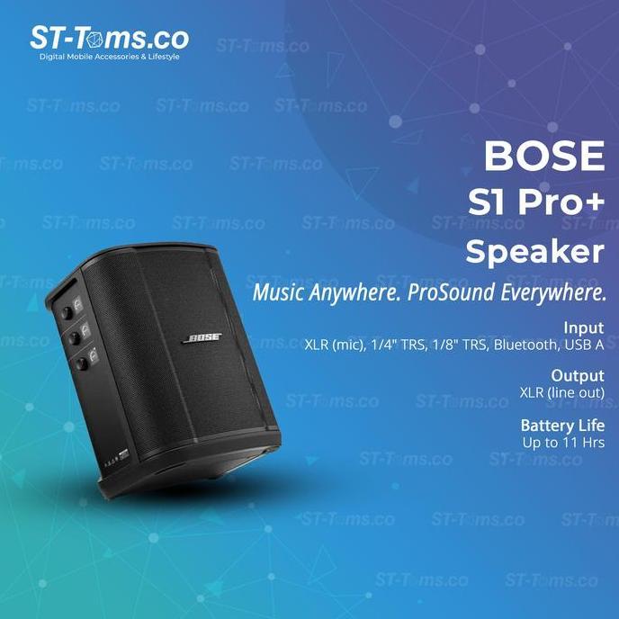 Terlaris Bose S1 Pro+ Portable Bluetooth Speaker System Karaoke Party