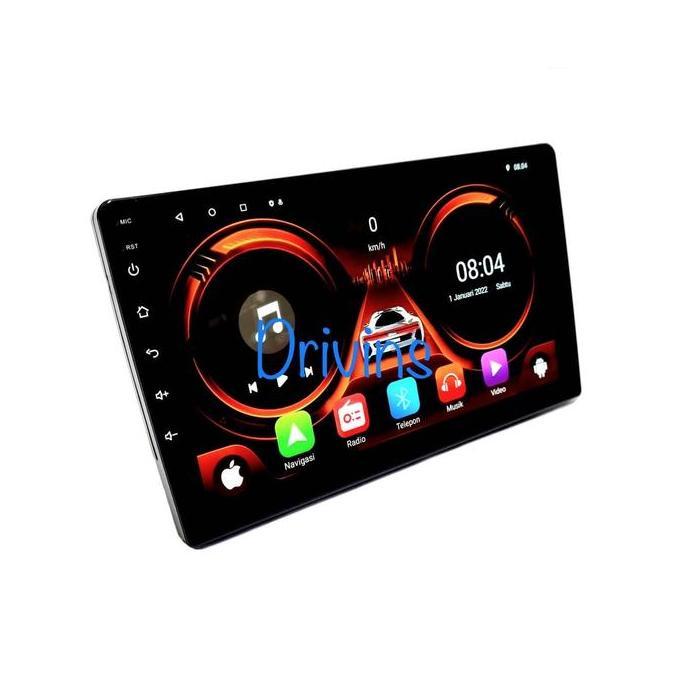 7vawaskatun - head unit double din android skeleton skt-8189 9 inch 1 inch ram 1gb+32gb voice comman