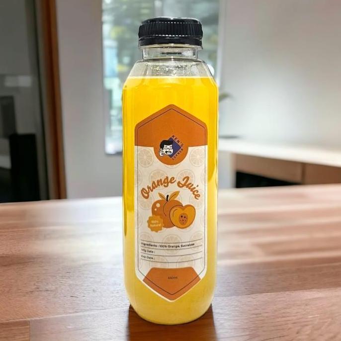 KENSCORNER Orange Juice / Jus Jeruk Murni 100% Buah Asli