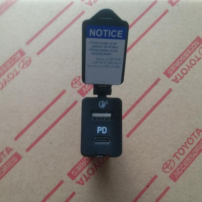 Promo charger USB port asli mobil Toyota Innova reborn Fortuner VRZ Diskon