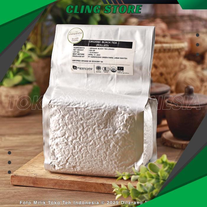 BANT TEA ORGANIC BLACK TEA 500GR TEH HITAM ORGANIK HARDONG BEST PRODUK