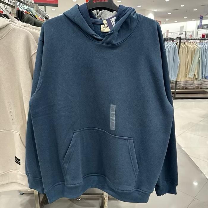 Nevada Jaket Hoodie Cowok Katun Super Comfy Cowok New Best Quality 100% Original