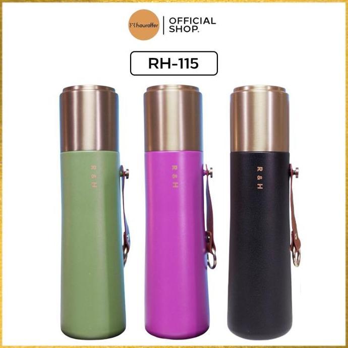 Terlaris Houroffer Tumbler Rh-115 Thermos Stainlees 500Ml Hot & Cool Botol Premium Gold Series Vacuu