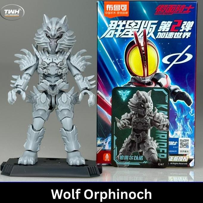 [BLOKEES ID X TWH] MAINAN FIGUR BLOKEES KAMEN RIDER GALAXY VERSION 2 Faiz Kabuto Kaixa Delta Drive B