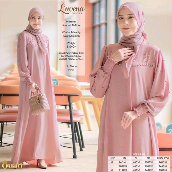 Dress Luvena ori Quail Hijab
