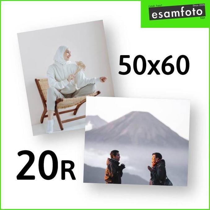 Cetak Foto 20R 50x60 FujiFilm Kodak