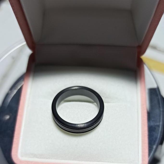 Cincin Kawin Black Zirconium custom