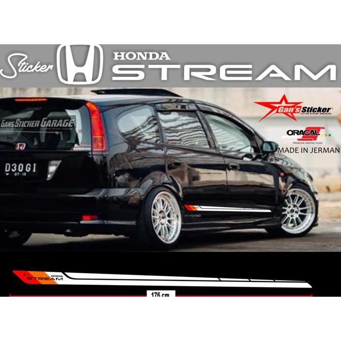 STICKER HONDA STREAM AKSESORIS HONDA STREAM