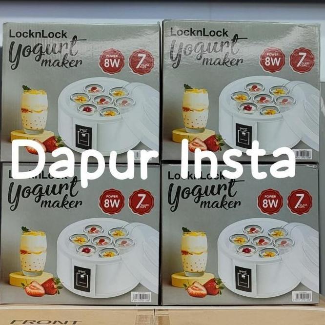Terlaris Promo / Terlaris Lock N Lock Yogurt Maker Original Asli Lock & Lock Food Grade, Stainless I