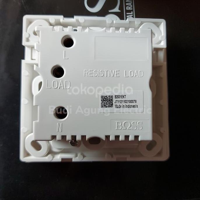 Saklar Kartu B2031EKT (Include Kartu) merk Boss. Saklar Kartu Hotel