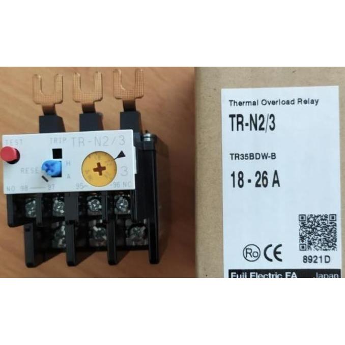Thermal Overload Fuji Relay Overload TR-N2/3 Fuji Electric