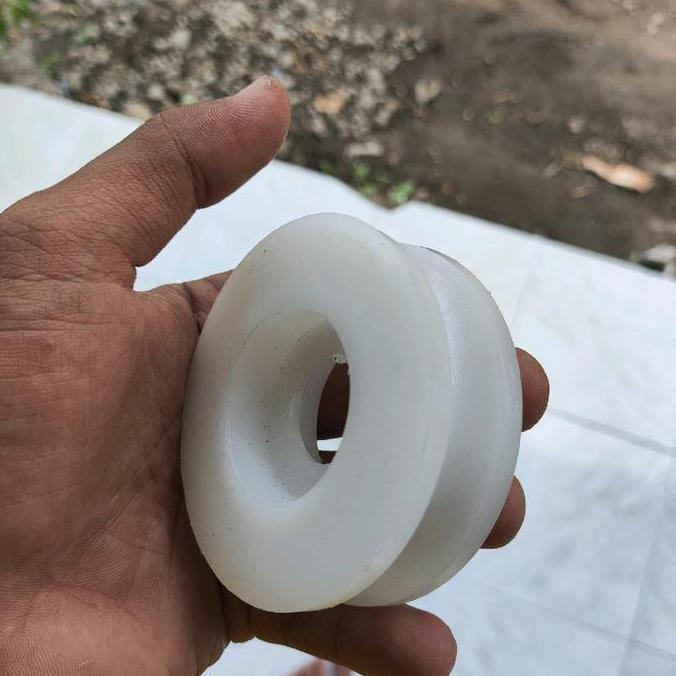 roda nilon only / roda nilon saja tanpa rumah dan bearing