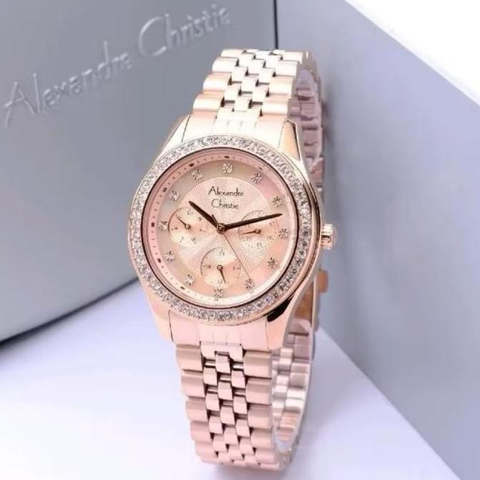 Jam Tangan Wanita Alexandre Christie Ac2496 Ac 2496