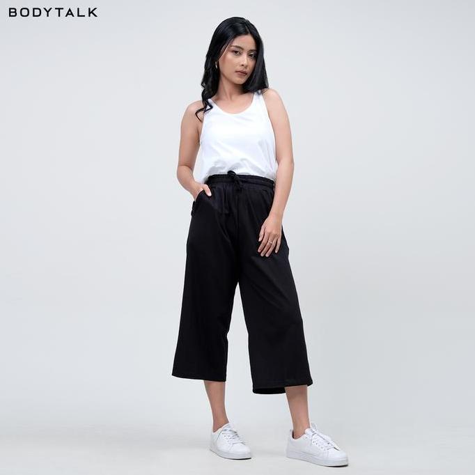 Bodytalk Celana Panjang Wanita Cadmus Black On43064T4BK