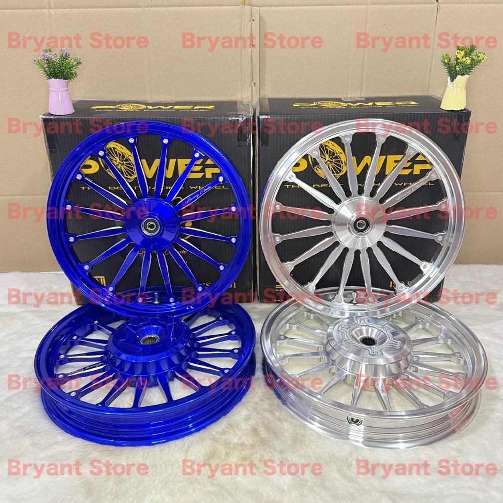 VELG POWER RACING ORIGINAL LUXURY CLASSIC PALANG 16 17 CNC 160x14 & 185x14 VARIO 110 125 150 160 ABS