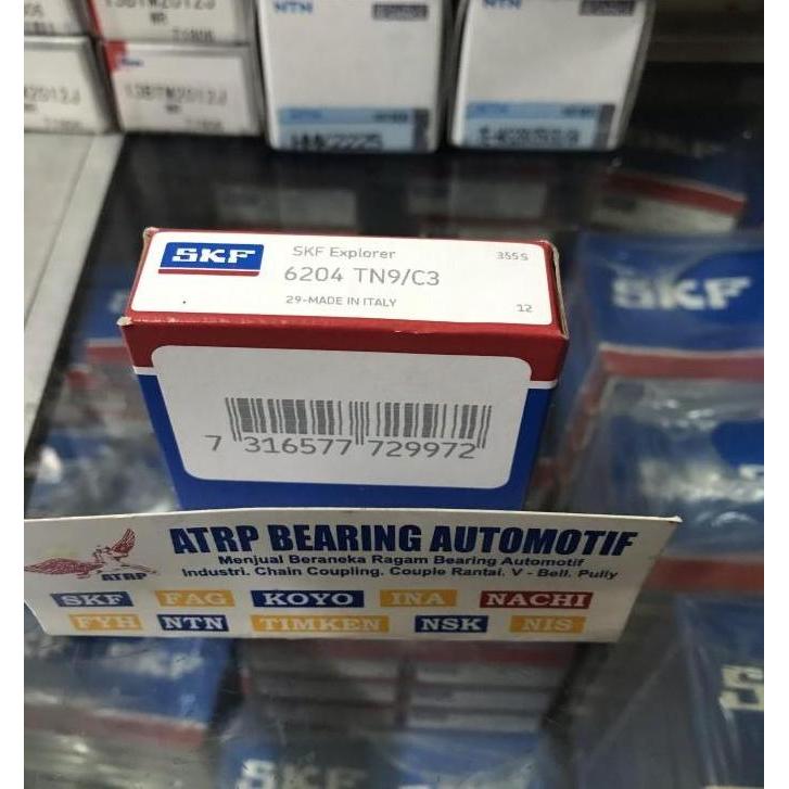 New- BALL BEARING 6204 TN9/C3 SKF