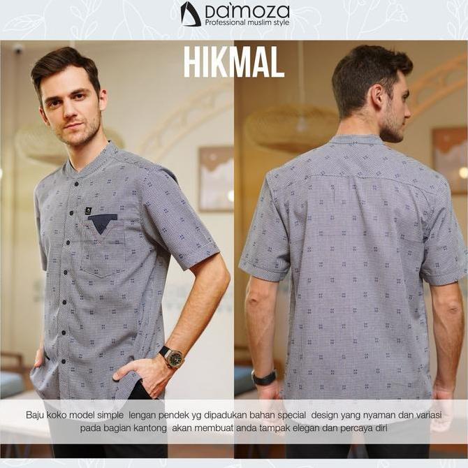 DAMOZA HILDA - HIKMAL NAVY - Baju Couple/Sarimbit Keluarga ORI DAMOZA