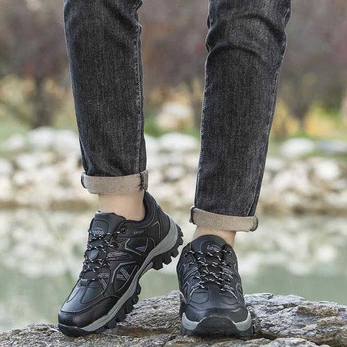 New- Leedoo Sepatu Hiking Anti Air Sepatu Olahraga Sepatu Gunung MH208