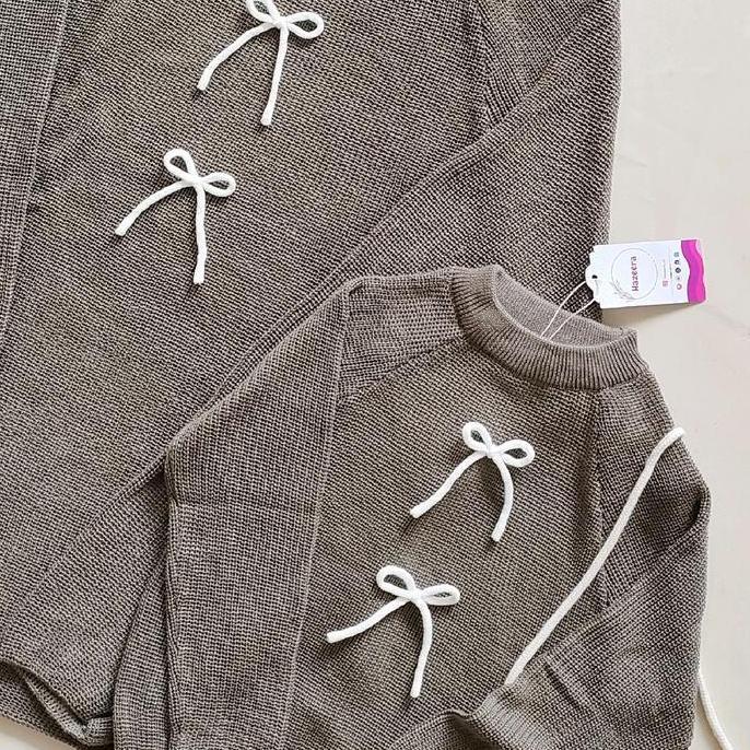 Sweater Rajut Premium Heela Couple Ibu dan Anak