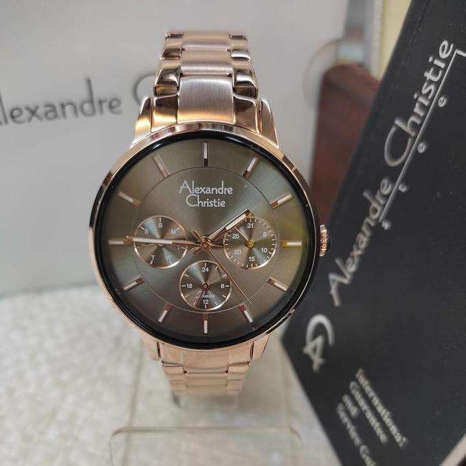 Jam Wanita ORINAL Alexandre Christie Ac 2927 BF All Stainless Steel