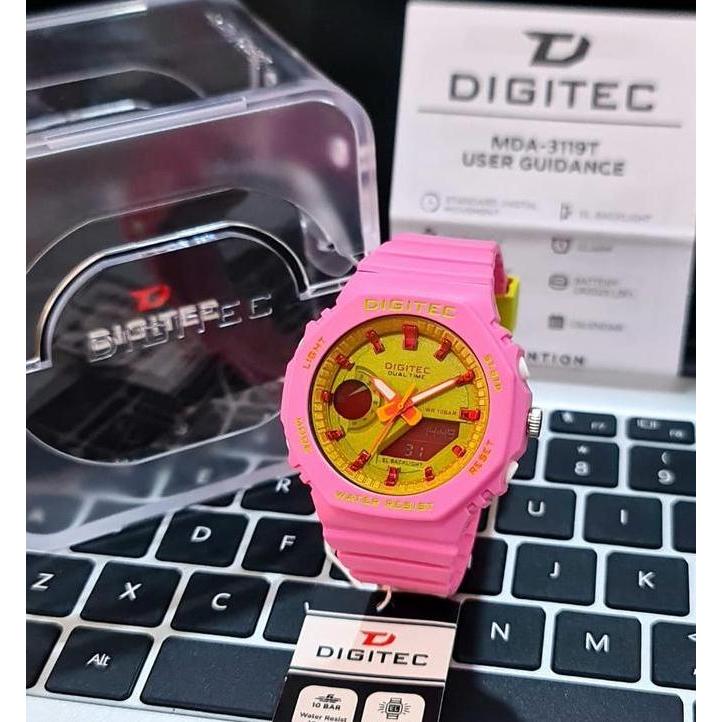 DITEC DA 3119 / DA-3119 / DA3119 Watch DG Jam Tangan ORINAL Stopwatch
