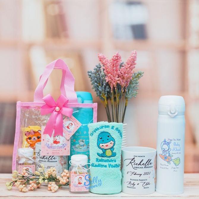Terjangkau Souvenir Bayi. One Month Hampers. Aqiqah