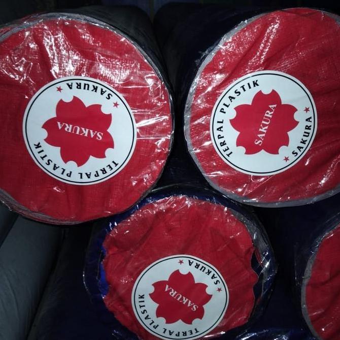 Spesial Terpal A12 Roll Sakura 2X100 Meter Kualitas No 1