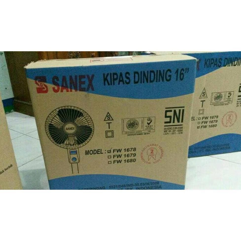 KIPAS ANGIN DINDING SANEX 16 inch - WALL FAN SANEX 16 inch - KIPAS ANGIN DINDING SANEX 12 inch