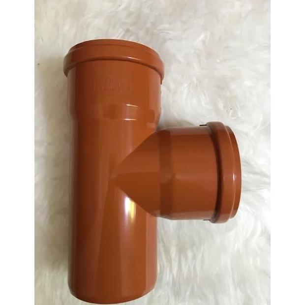 Sambungan Tee Fitting Pipa Limbah 160Mm Premium
