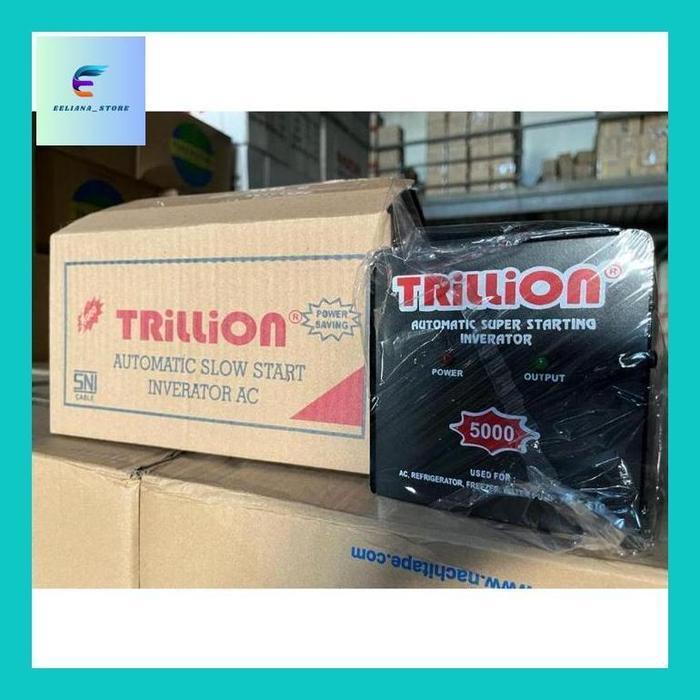 Eelia** Auto Soft Start Anti Jeglek 5000W Penghemat Daya Listrik Trillion 5000 Watt / Inverator Orig