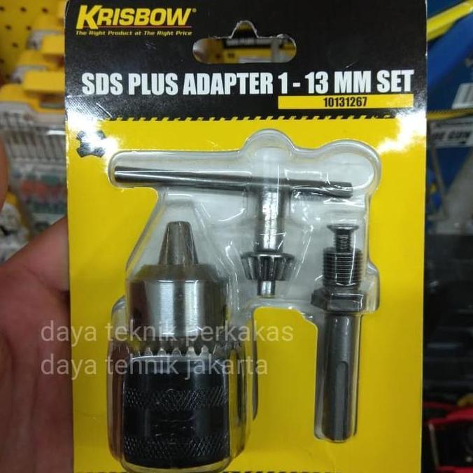 Promo Adaptor Kepala Bor Sds Plus 13Mm Krisbow - Sambungan Chuck Drill
