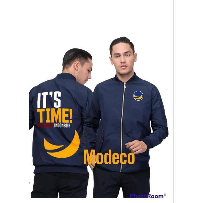 Terjangkau Terlaris Jaket Bomber Nasdem Indonesia - Jaket Nasdem
