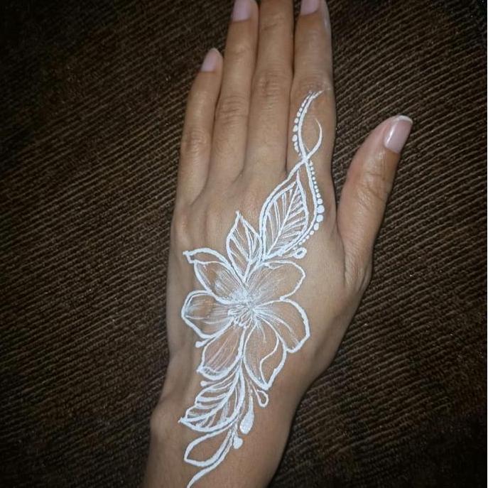 Henna paket / white henna / henna putih Art