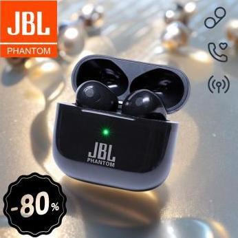 Promo JBL  5Black TWS NEW Bluetooth Earphone Headphone Tahan Lama Suara Bass Dalam Ster Dengan Kontr