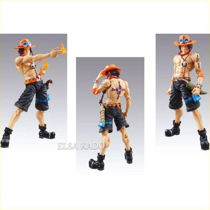 Action figure one piece portgas d ace VAH luffy zoro sanji sabo usop