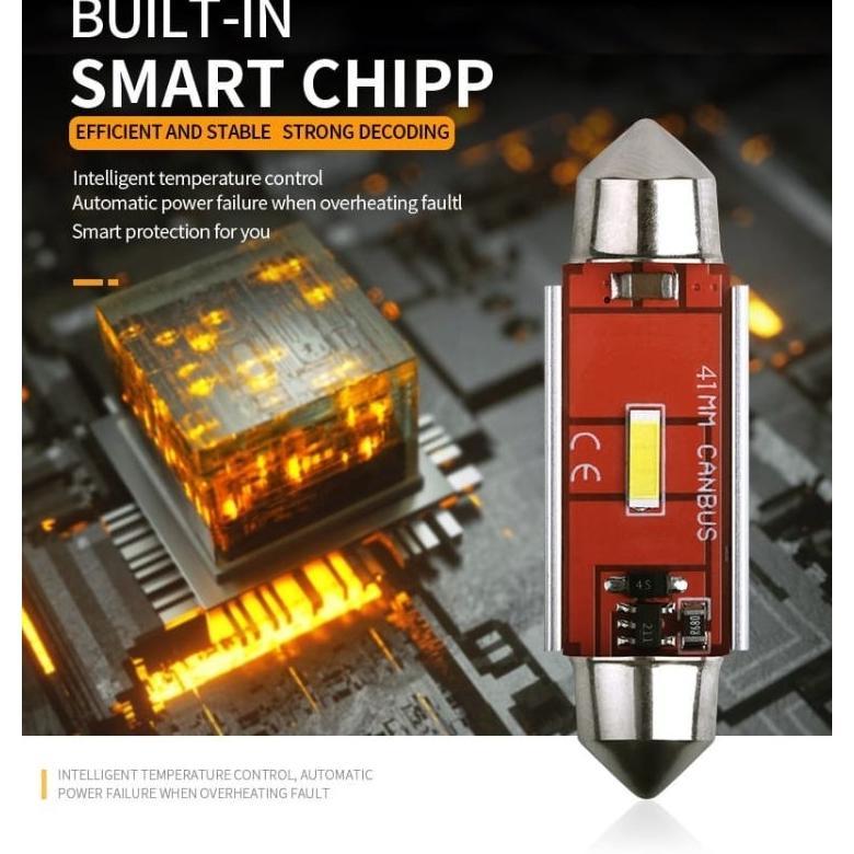 HOT SALE Lampu kabin mobil Led 28mm festoon plafon bagasi