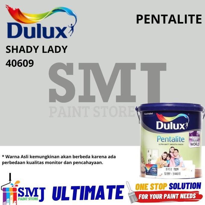 Cat Tembok Interior DULUX PENTALITE warna TINTING Shady Lady ukuran 2,5L