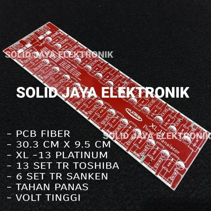 New- PCB FINAL TR TOSHIBA SANKEN XL13 XL-13 PLATINUM FIBER TRANSISTOR XL