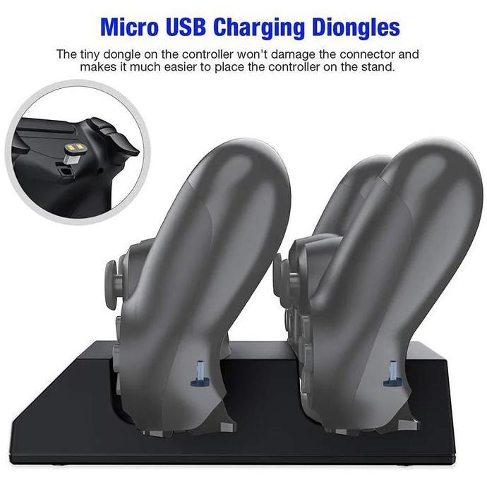 Dobe PS4 Charging Dock Magnetic Stick PS4 Charging Station Dualshock
