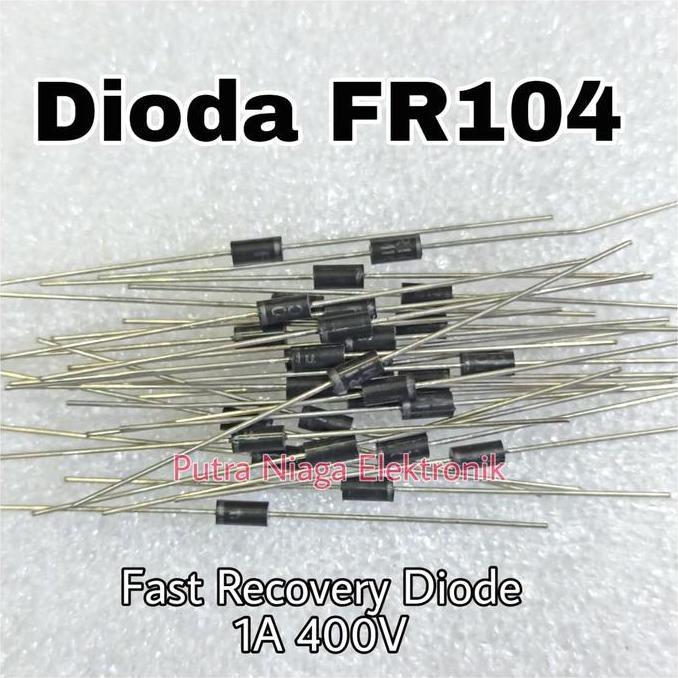 Terbaru (5) Dioda FR104 Fast Recovery Diode 1A 400V putran1a dijamin