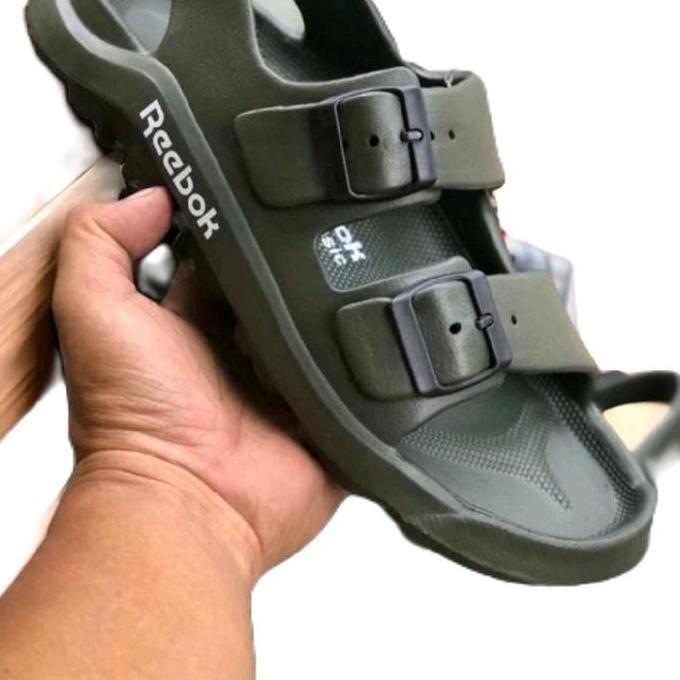 Reebok Sepatu Sandal Gunung Karet Pria Ukuran Jumbo 40-46 Sendal Outdoor Karet Pria Ukuran Besar Jum