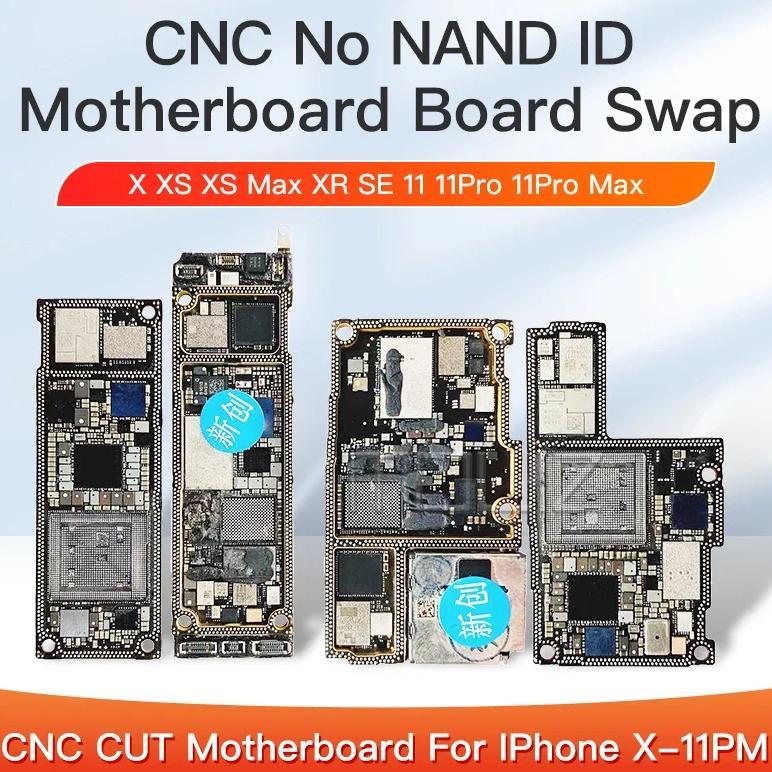 CNC CUT Motherboard For IPhone X Logic Board Xs Max Polishing CPU AP RF Board iPhone11 11Pro Max Swi