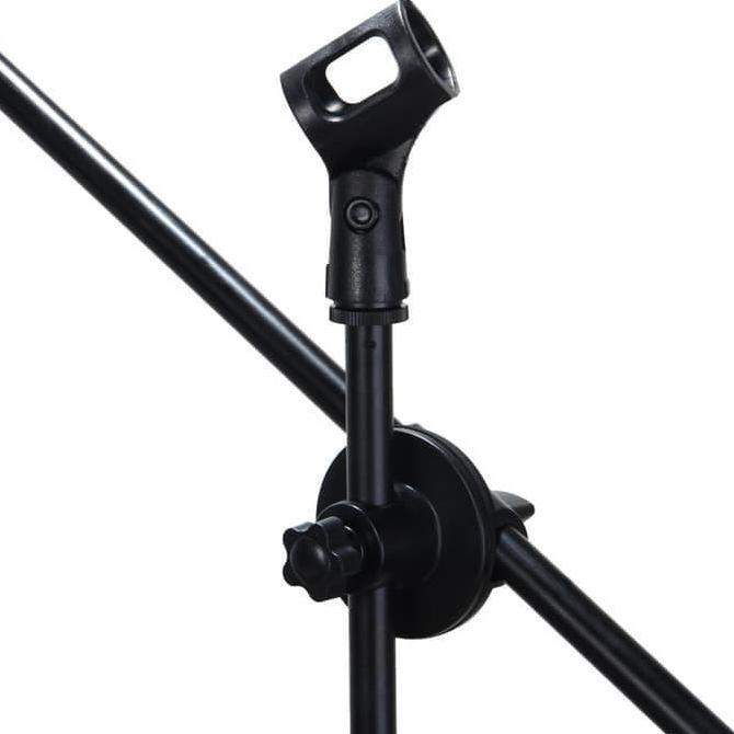 Stand Microphone Plus Holder Hp Stand Mic Berdiri