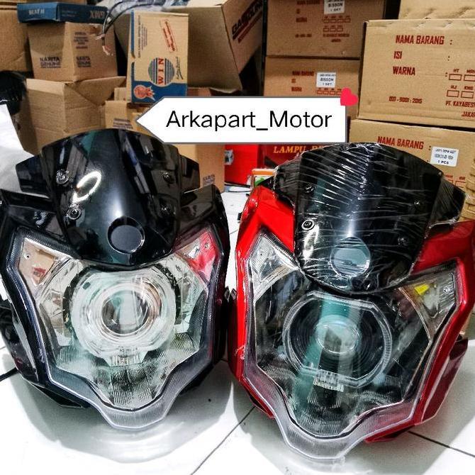 REFLEKTOR HEADLAMP NEW VIXION ADVANCE 2016 BATOK LAMPU DEPAN VIXION NEW NVA 2016 CUSTOM PLUS LAMPU B