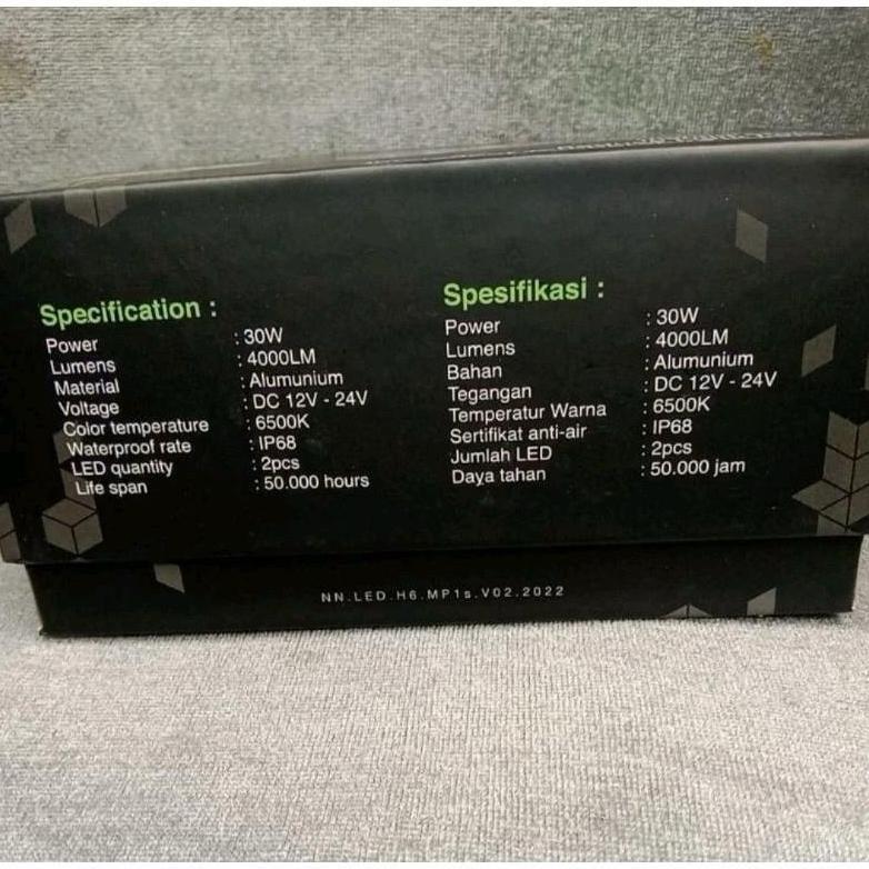 HOT PRODUCT HOT SALE LUMINOS LAMPU LED UTAMA H6 H4 H7 MINI PROJEKCTOR 30 WAT NINE LUMINOS SUPER TERA