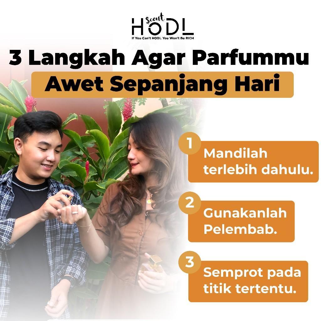 Parfum Pemikat Hodl Scent Edp 75Ml Paket Hemat 2 Botol