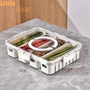 Hot Deals Hot Product Food Container Kulkas/Tempat Simpan Kulkas/Wadah Kulkas Kotak Penyimpanan/Box 